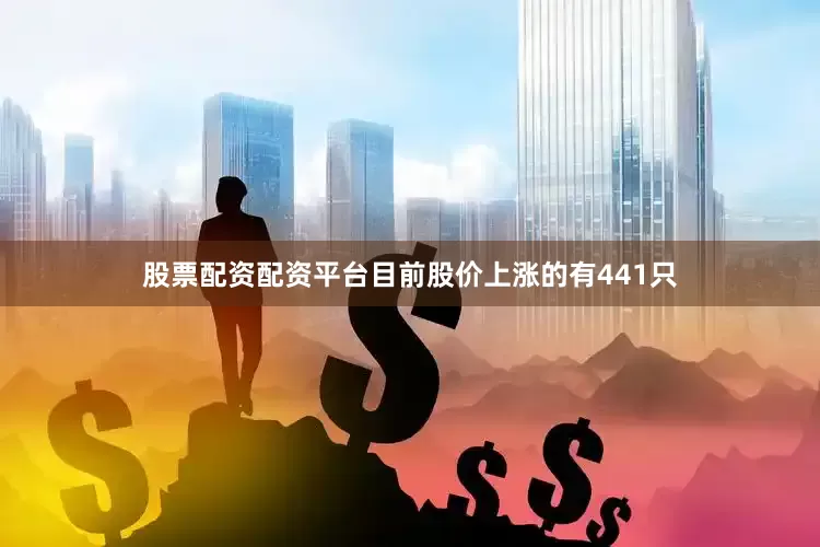 股票配资配资平台目前股价上涨的有441只